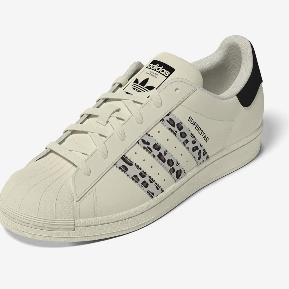 Adidas Superstar Cream with Animal Print